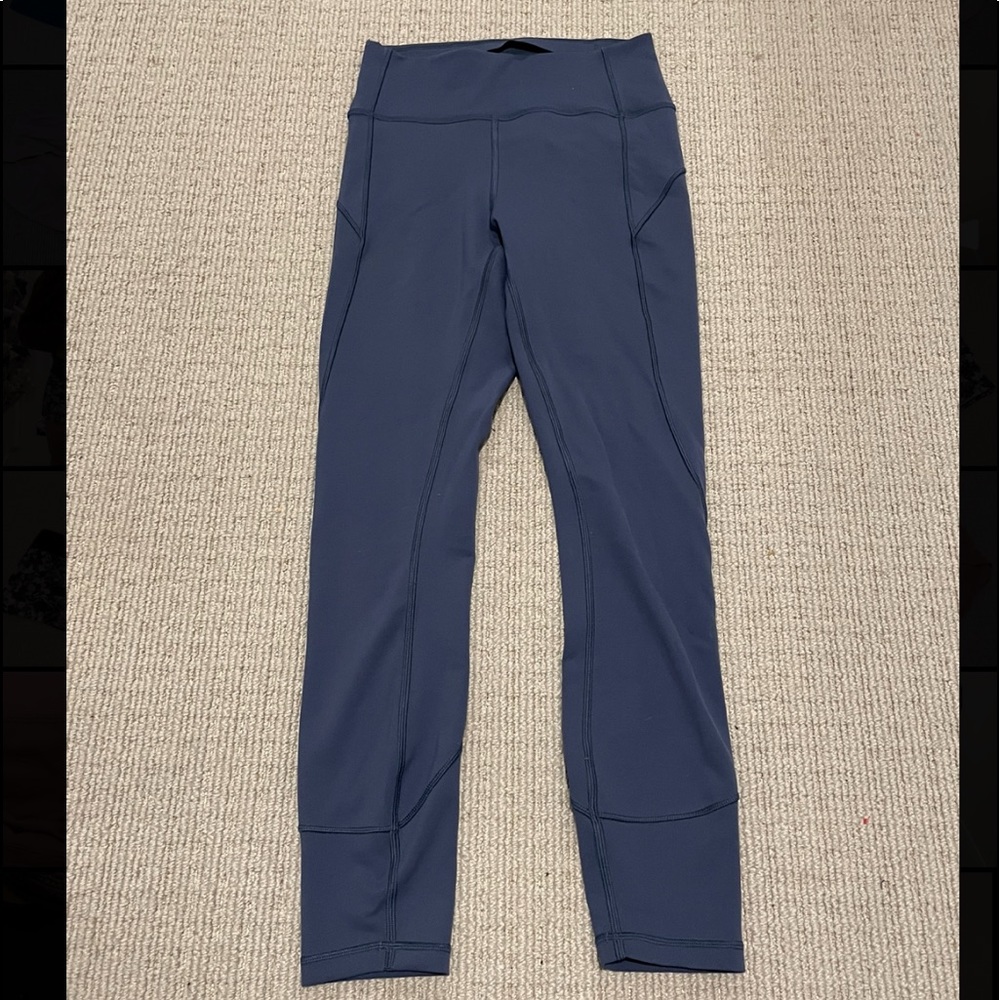 Blue Lululemon Leggings